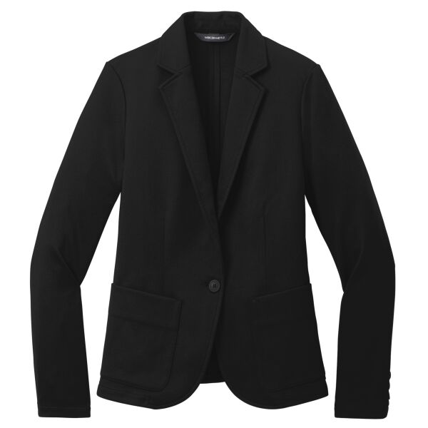 Women's Relaxed Knit Blazer Thumbnail