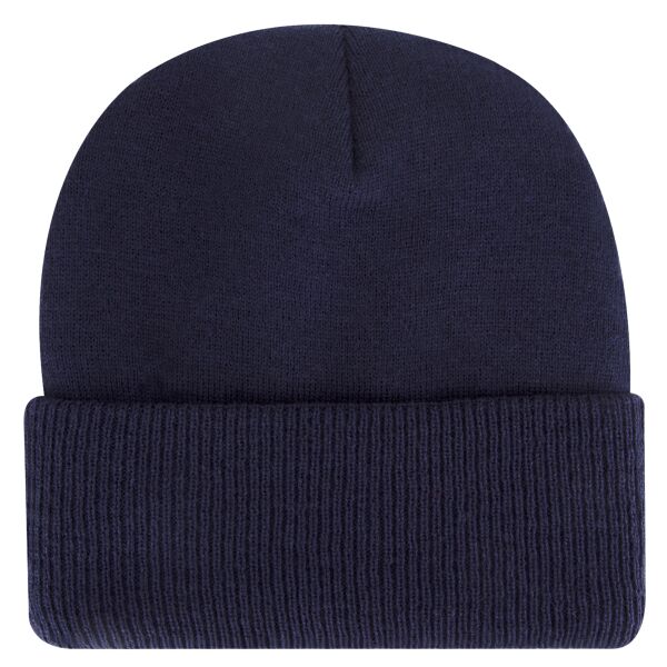 OTTO CAP Acrylic Knit w/ Fleece Lining 12" Classic Knit Beanie w/ Inside Fleece Lining & Rib Knit Cuff Thumbnail