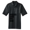 Heavyweight Cotton Pique Polo with Pocket Thumbnail