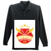 Long Sleeve Silk Touch Polo with Pocket Thumbnail