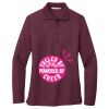 Women's Silk Touch Long Sleeve Polo Thumbnail